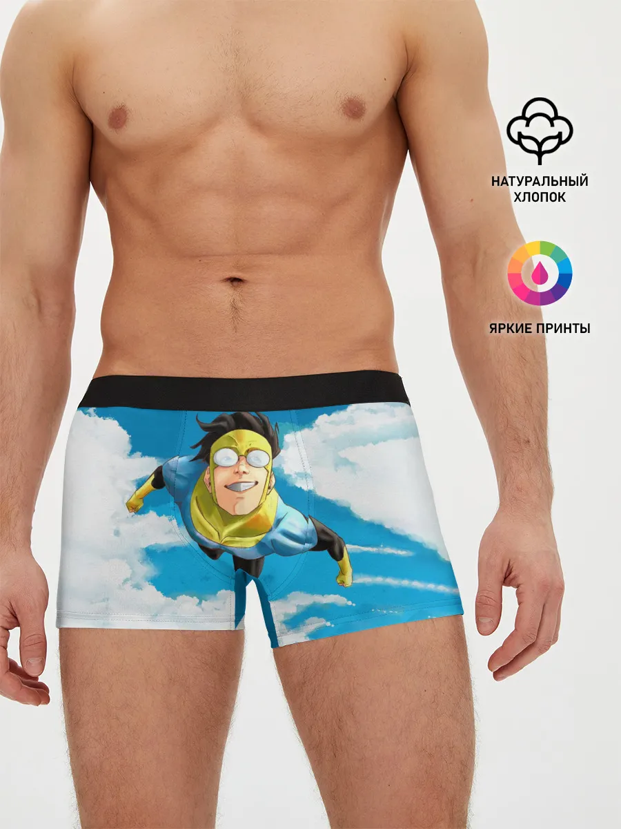 Мужские трусы боксеры / Неуязвимый