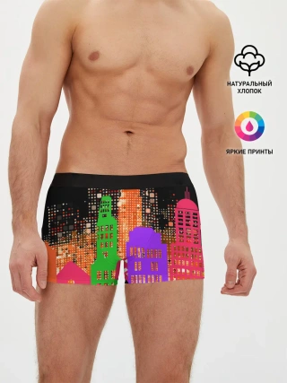 Мужские трусы боксеры / Ночной Город