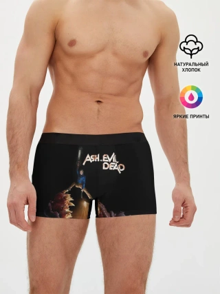 Мужские трусы боксеры / Эш против демона
