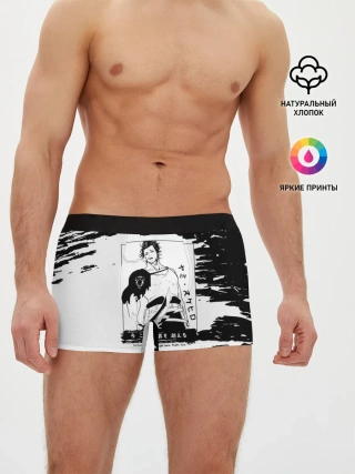 Мужские трусы боксеры / Ями Сукэхиро Чёрный клевер