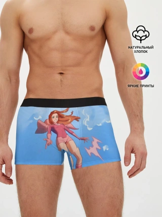 Мужские трусы боксеры / Атомная Ева