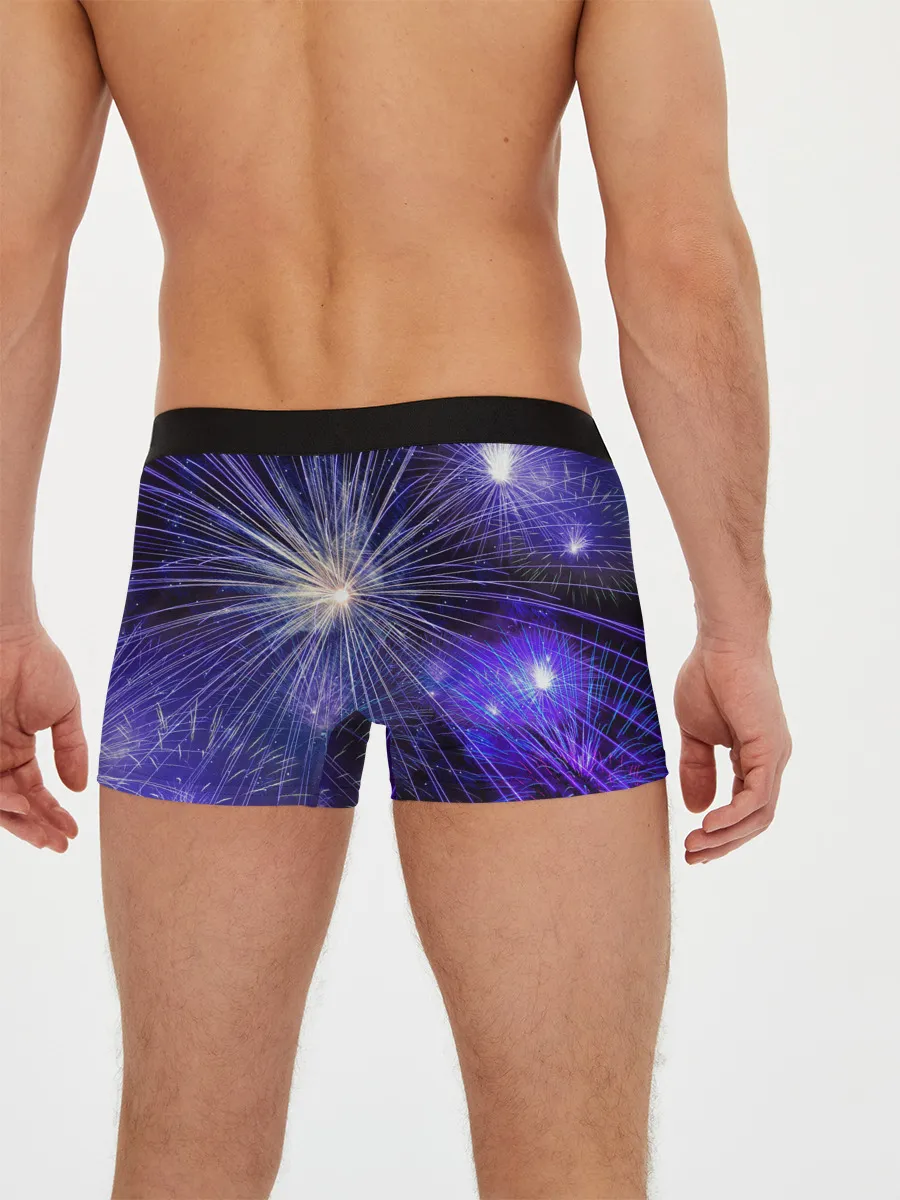 Мужские трусы боксеры / Фейерверк