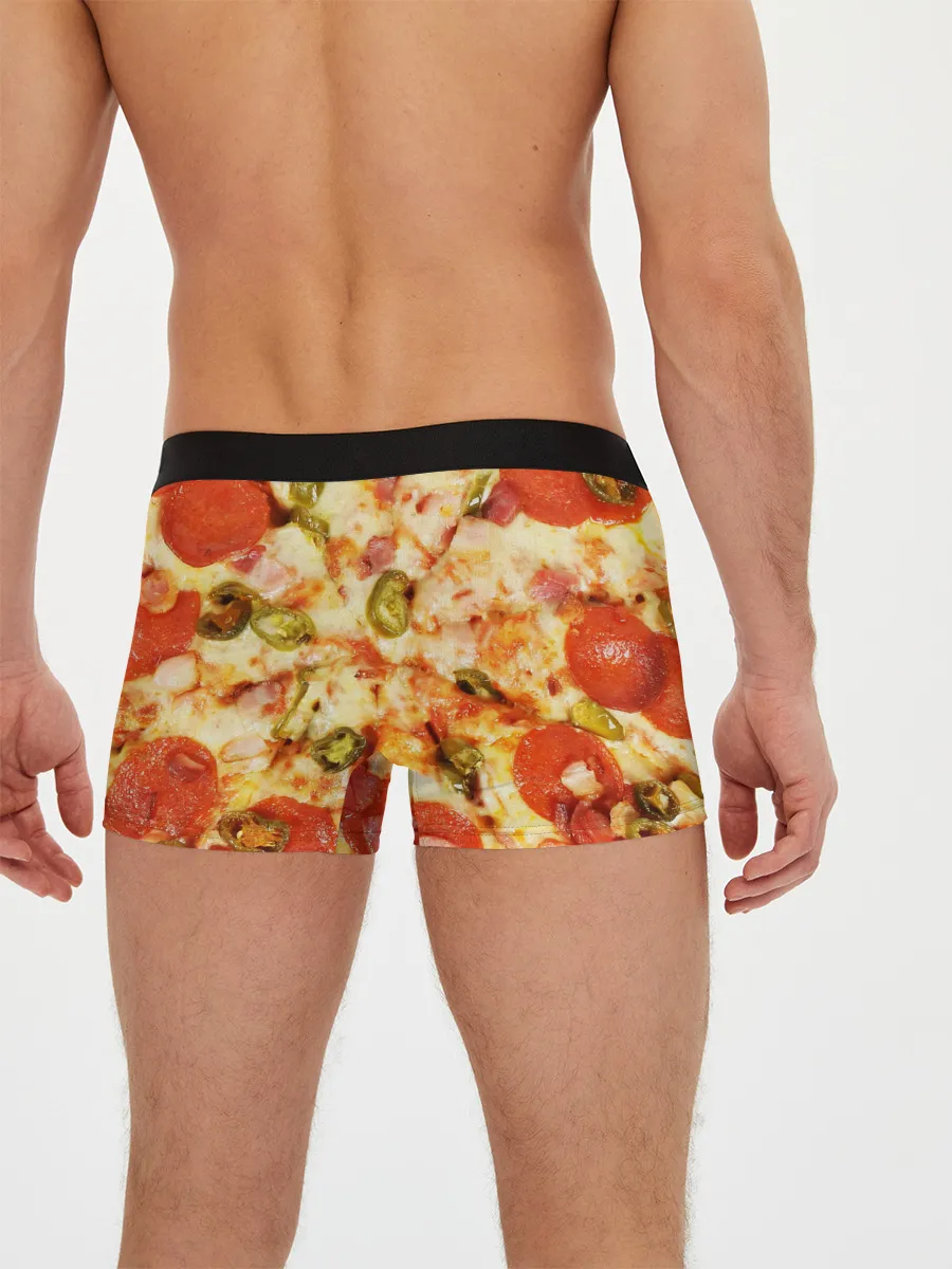 Мужские трусы боксеры / Пицца
