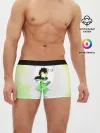 Мужские трусы боксеры / Чёрный клевер Юно кислотный