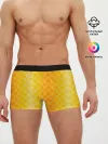 Мужские трусы боксеры / Желтая чешуя