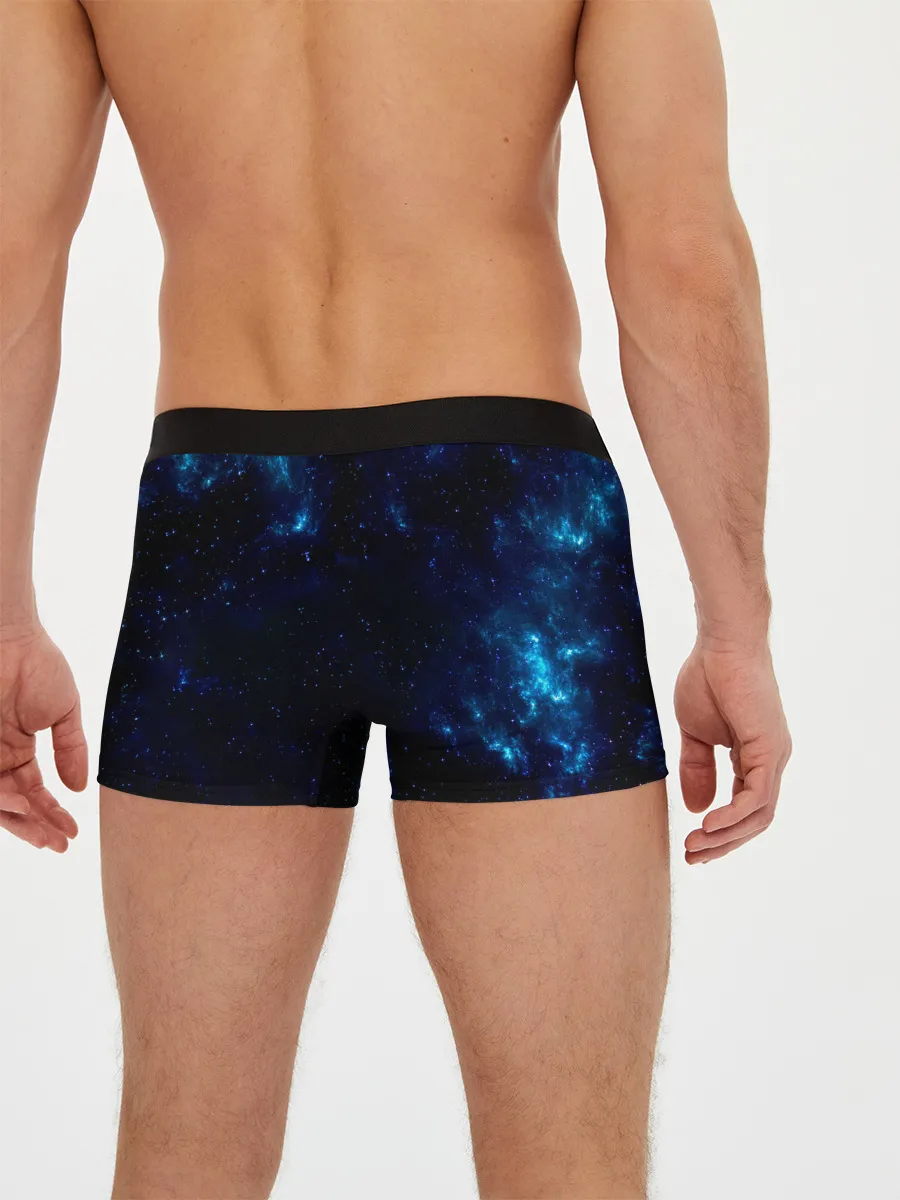 Мужские трусы боксеры / Чёрный клевер Аста в космосе