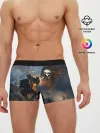 Мужские трусы боксеры / Battletech warrior