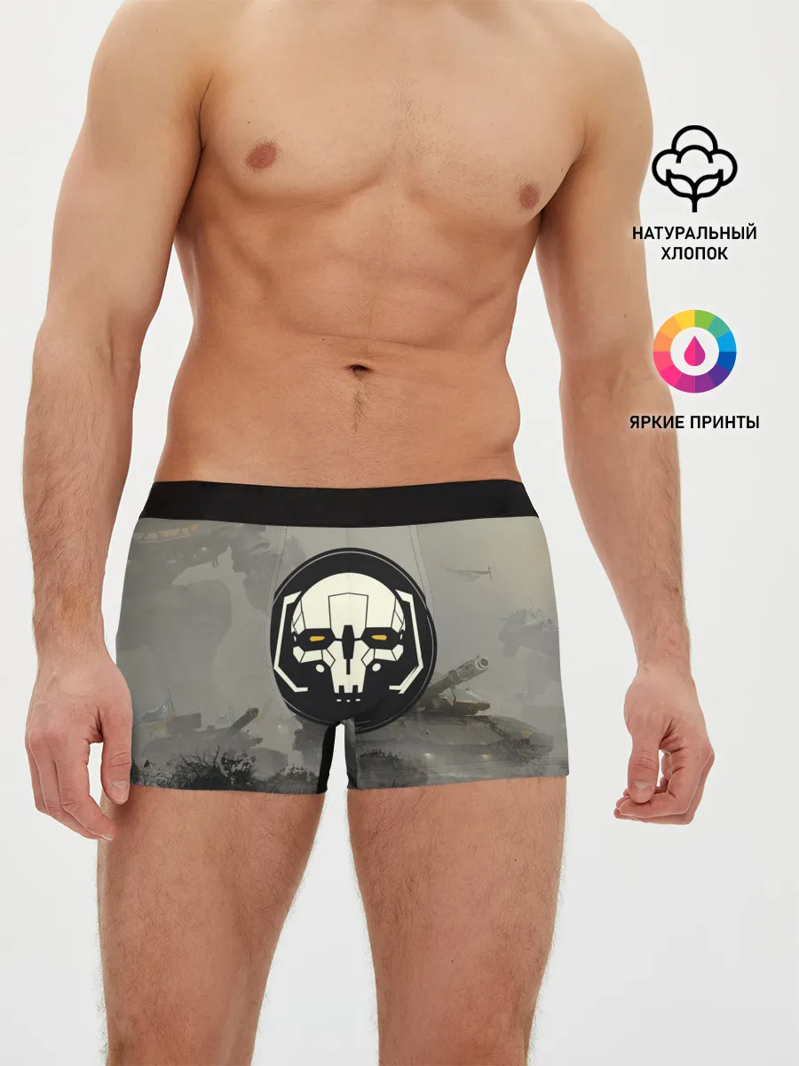 Мужские трусы боксеры / SkulMech