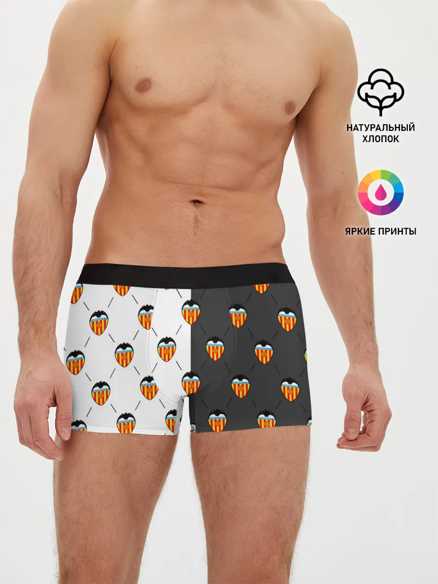 Мужские трусы боксеры / FC VALENCIA / ФК ВАЛЕНСИЯ