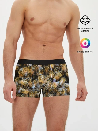 Мужские трусы боксеры / Пчёлы