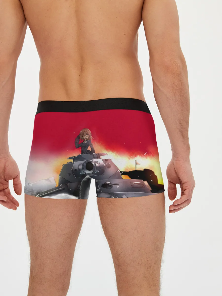 Мужские трусы боксеры / Girls und Panzer | Девушки и танки