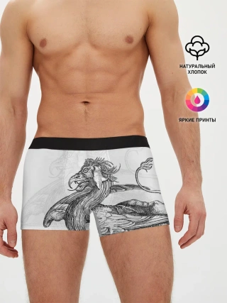 Мужские трусы боксеры / Грифон