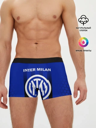 Мужские трусы боксеры / ИНТЕР МИЛАН / INTER MILAN