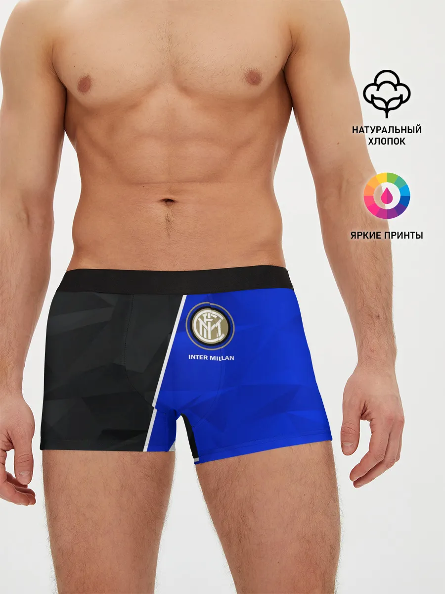 Мужские трусы боксеры / ИНТЕР МИЛАН / INTER MILAN