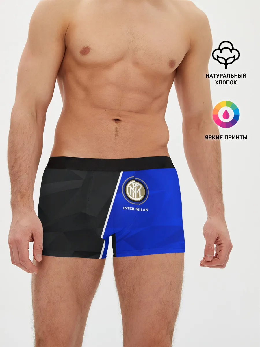 Мужские трусы боксеры / ИНТЕР МИЛАН / INTER MILAN