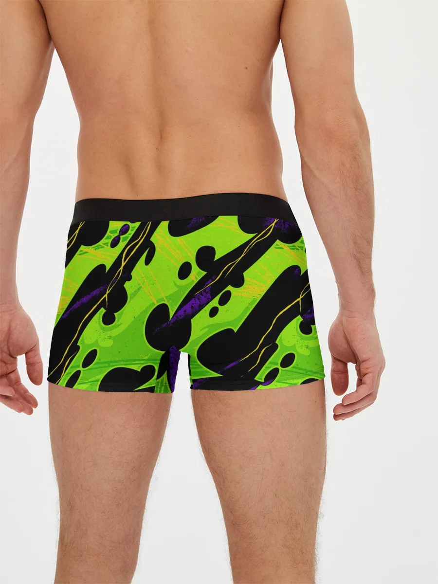 Мужские трусы боксеры / КИСЛОТНАЯ ОРГАНИКА | НЕОНОВАЯ