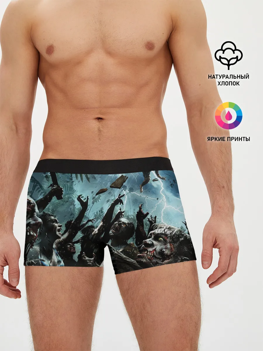 Мужские трусы боксеры / Кровожадные зомби | Zombie