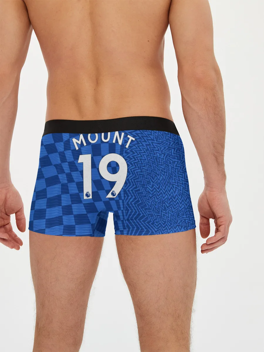 Мужские трусы боксеры / Маунт Челси форма 2021/2022