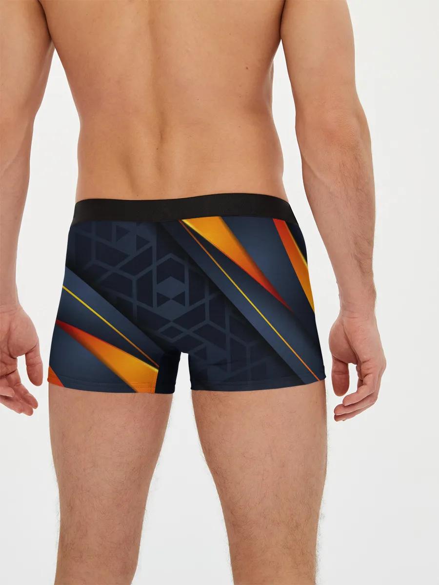 Мужские трусы боксеры / BLACK ORANGE