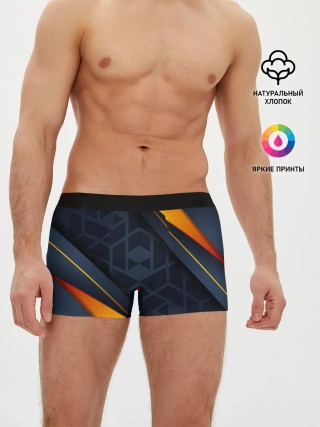 Мужские трусы боксеры / BLACK ORANGE