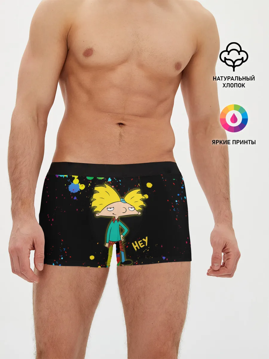 Мужские трусы боксеры / Эй, Арнольд! / Hey, Arnold