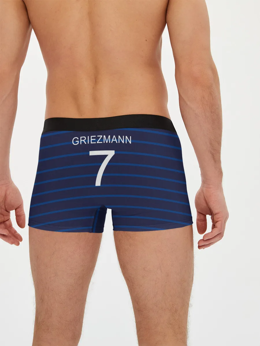 Мужские трусы боксеры / Гризман футболист Франция