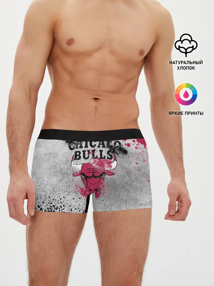 Мужские трусы боксеры / CHICAGO BULLS [8]