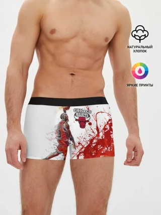Мужские трусы боксеры / CHICAGO BULLS [9]