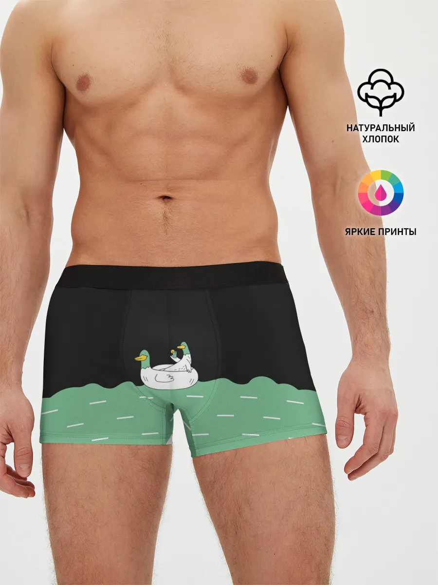 Мужские трусы боксеры / Уточки