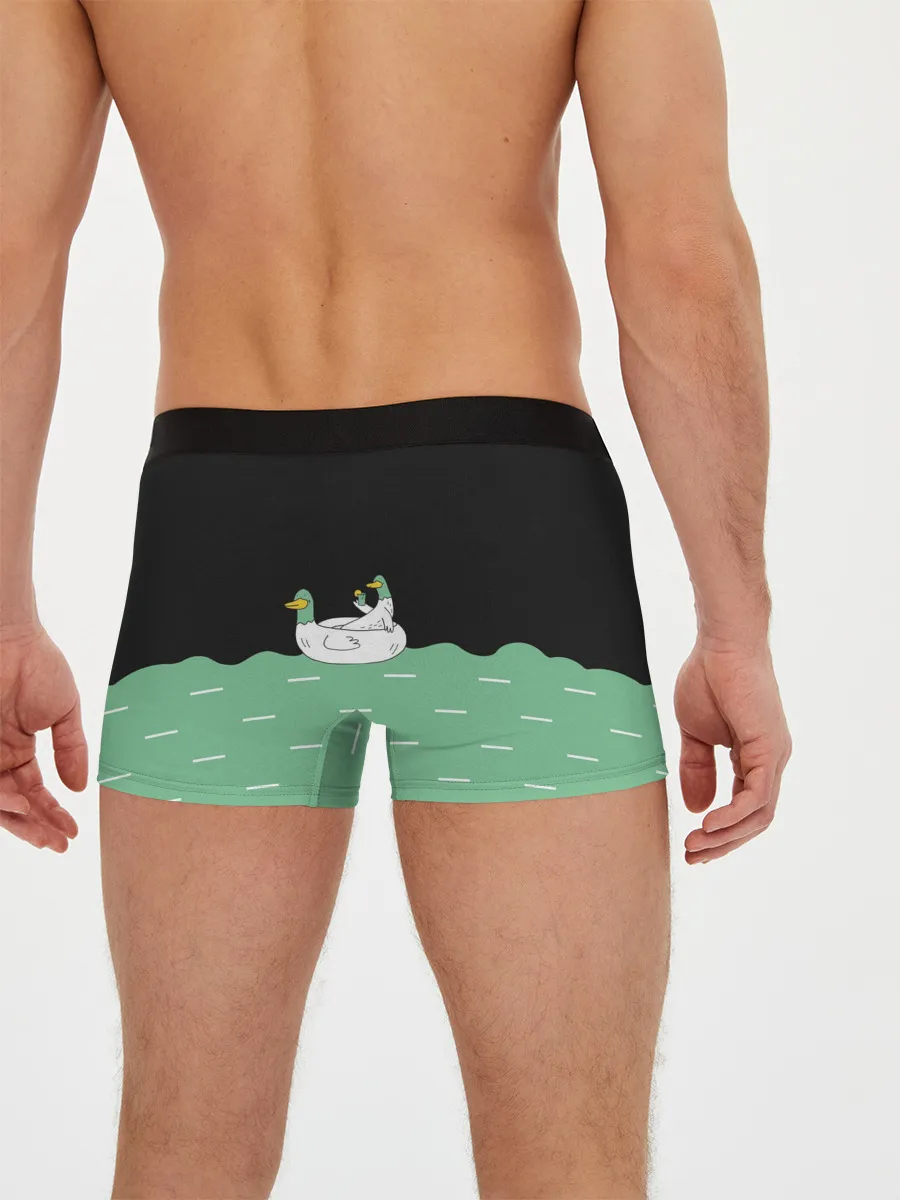 Мужские трусы боксеры / Уточки
