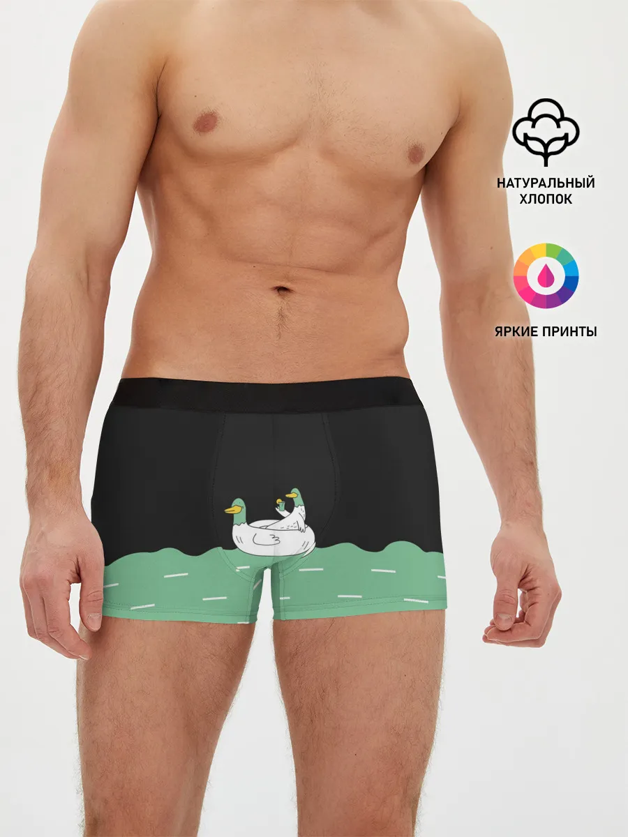 Мужские трусы боксеры / Уточки