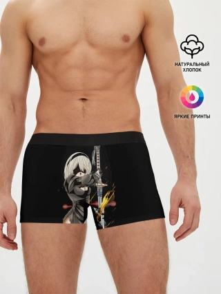 Мужские трусы боксеры / Nier: Automata