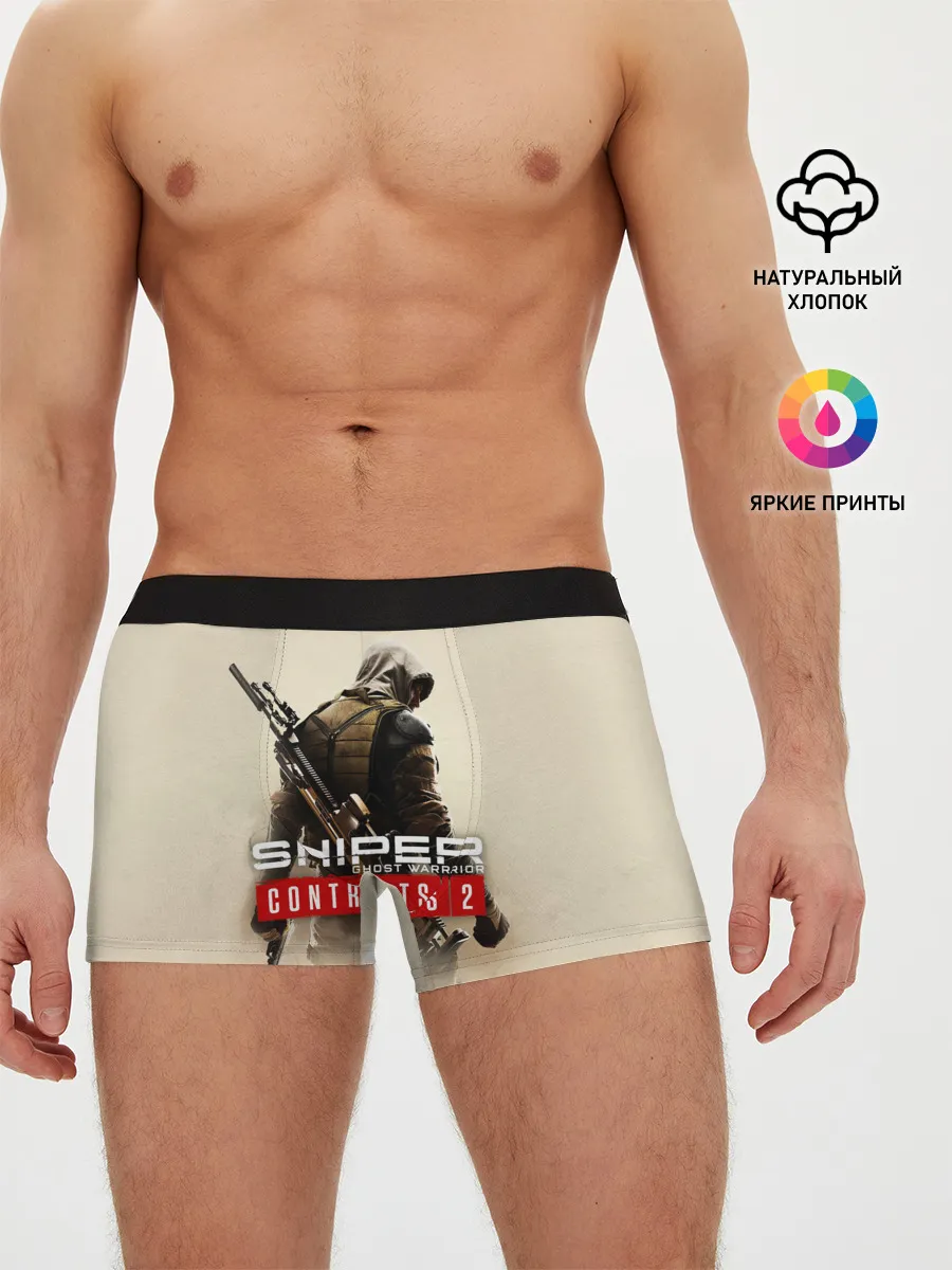 Мужские трусы боксеры / Sniper Ghost Warrior Contracts