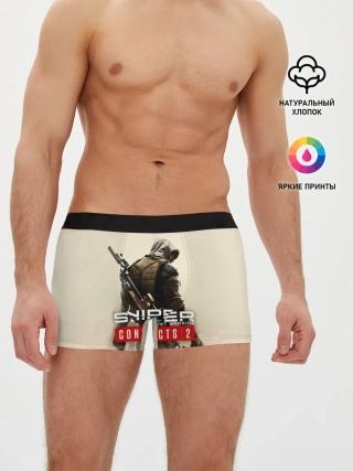 Мужские трусы боксеры / Sniper Ghost Warrior Contracts
