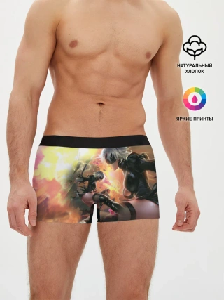 Мужские трусы боксеры / 2B | Nier Automata