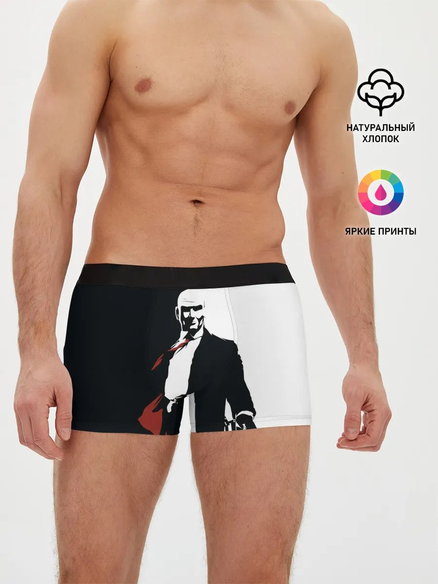 Мужские трусы боксеры / Hitman BW