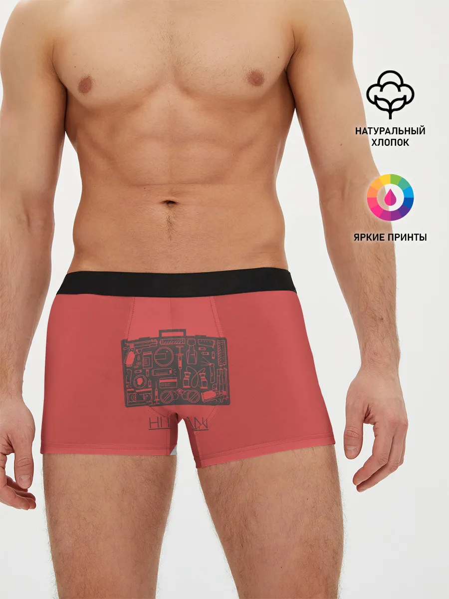 Мужские трусы боксеры / Secret case