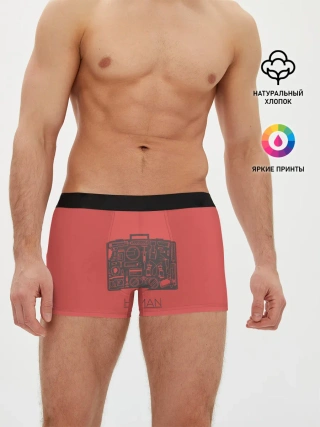 Мужские трусы боксеры / Secret case