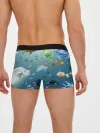 Мужские трусы боксеры / Мультяшные рыбки | Пляжная