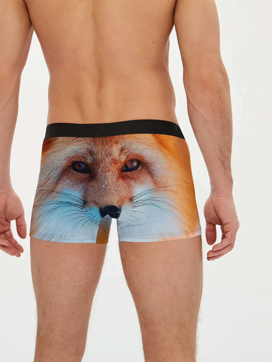 Мужские трусы боксеры / Мордочка лисы