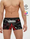 Мужские трусы боксеры / YAMAHA / ЯМАХА / МОТОСПОРТ