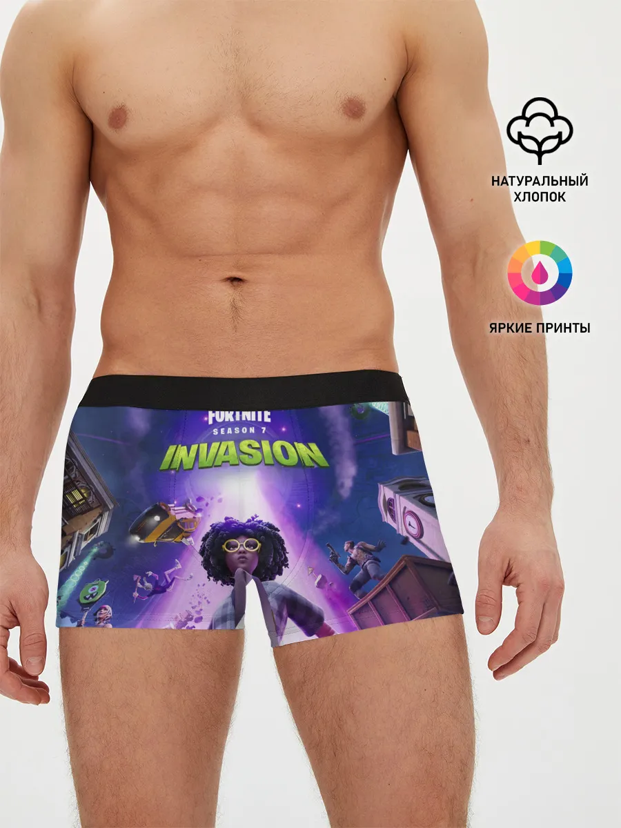 Мужские трусы боксеры / FORTNITE 7 СЕЗОН 2 ЧАСТЬ