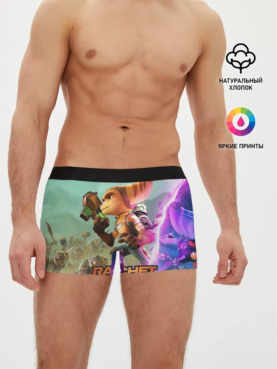 Мужские трусы боксеры / Ratchet & Clank: Rift Apart
