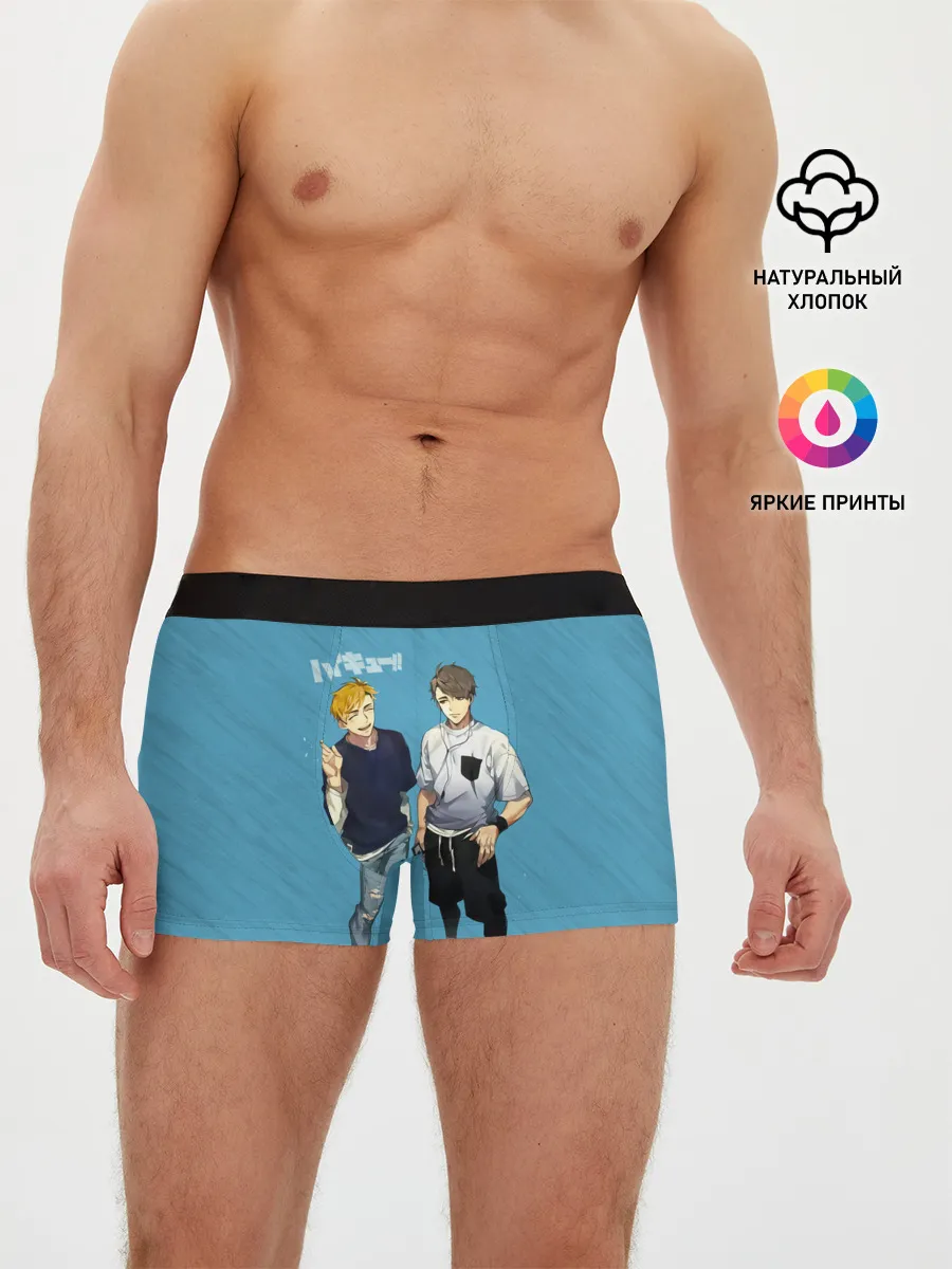 Мужские трусы боксеры / Старшая Инаризаки | Haikyuu!!