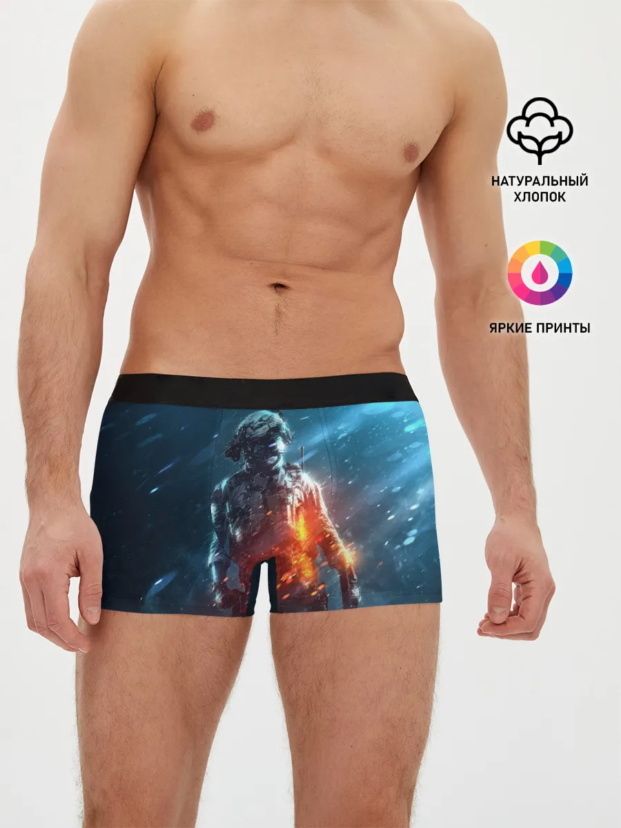 Мужские трусы боксеры / BATTLEFIELD / Батлфилд