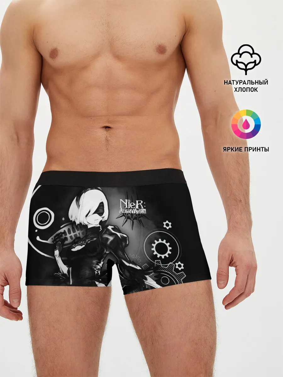 Мужские трусы боксеры / 2B Nier: Automata