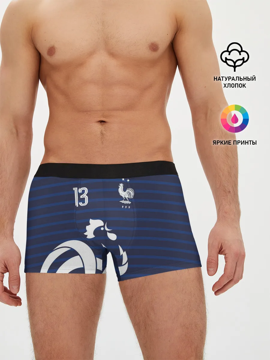 Мужские трусы боксеры / Канте в стиле формы Франции
