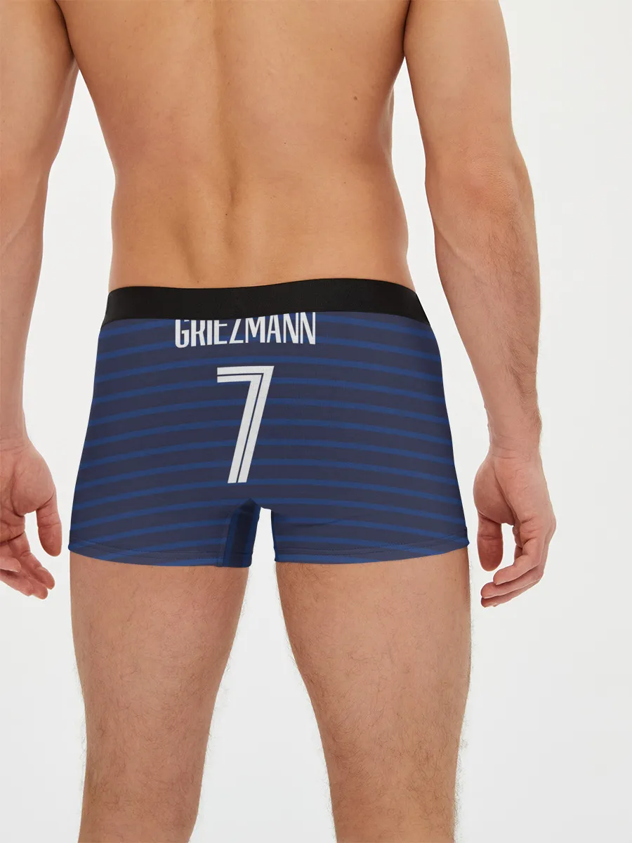 Мужские трусы боксеры / Гризманн в стиле формы Франции