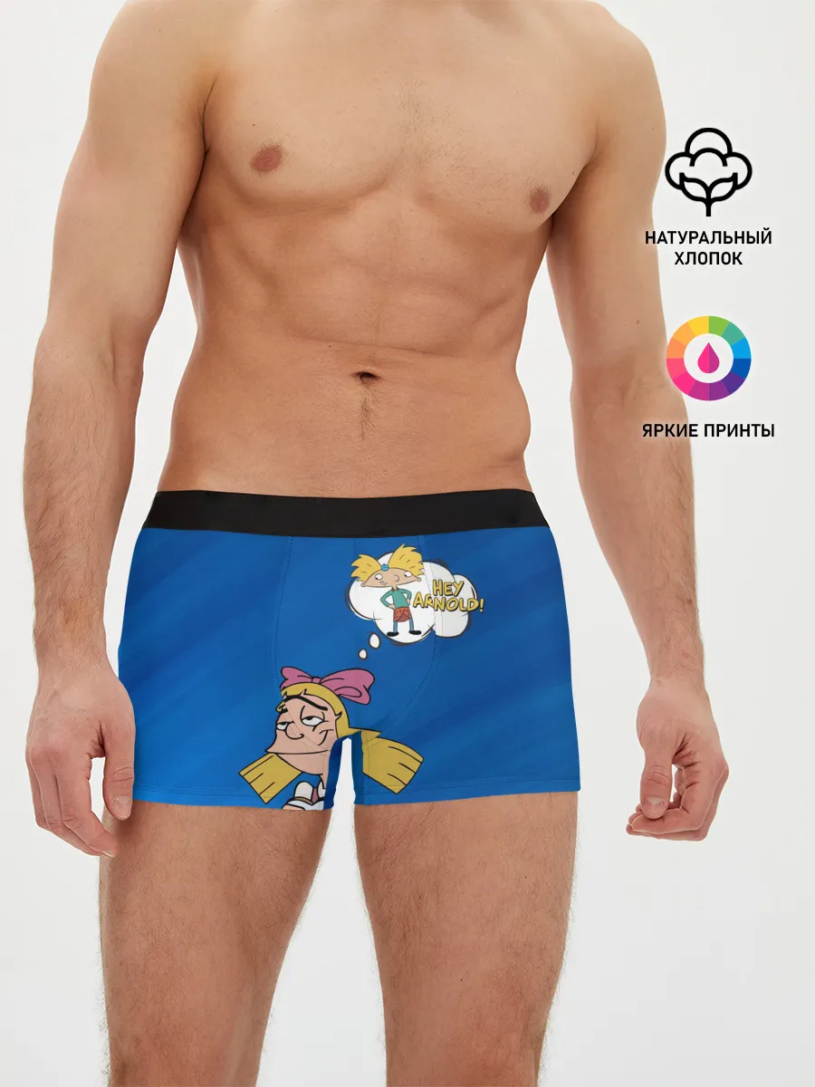 Мужские трусы боксеры / Хельга и Арнольд