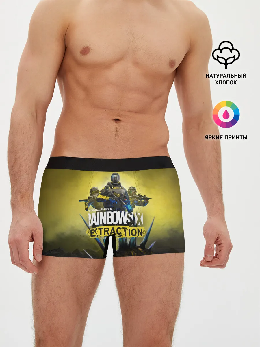 Мужские трусы боксеры / Rainbow Six Extraction / Радуга 6 Эвакуация